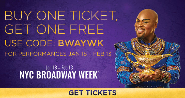 BUY ONE TICKET, GET ONE FREE - USE CODE: BWAYWK - For Performances Jan 18 - Feb 13 - GET TICKETS