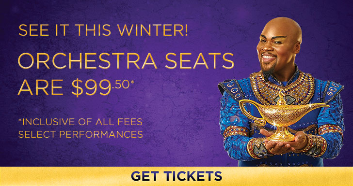 See it this winter! Orchestra seats are $99.50 (inclusive of all fees - select performances)