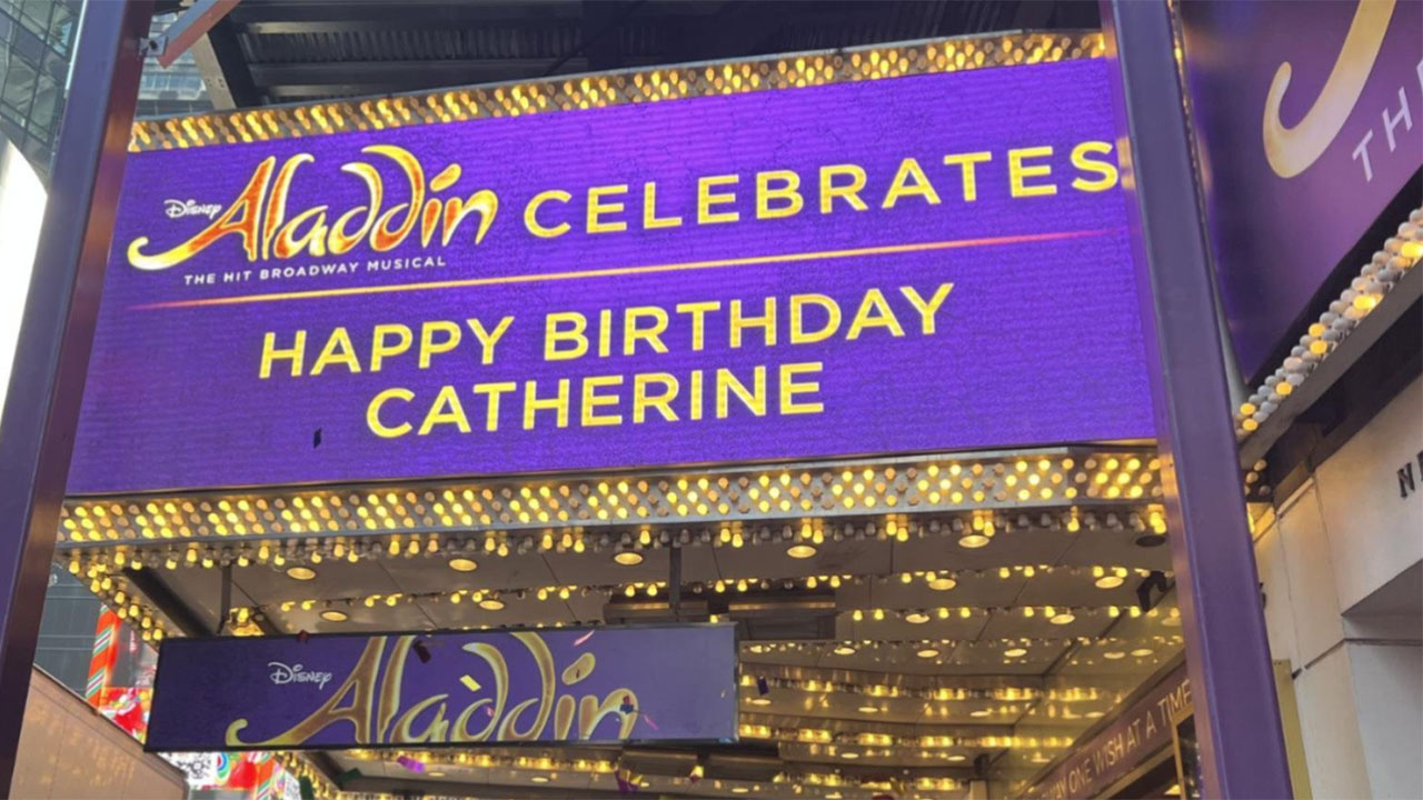 ALADDIN Birthday Celebrations